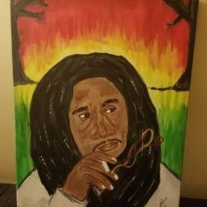 Bob Marley Acrylic paintings I made.